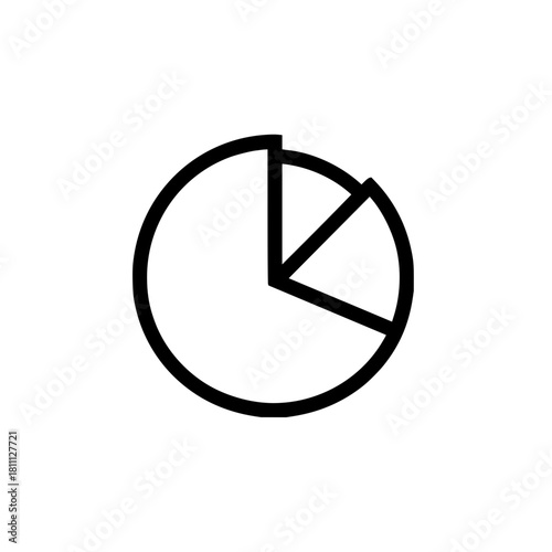 Pie chart graph data analysis diagram circle infographic business report presentation analytics statistics 100