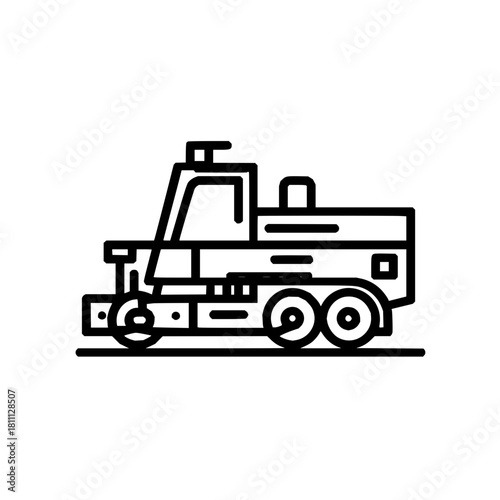 Illustration of a railcar train railway transport vehicle locomotive carriage railroad machine transport design