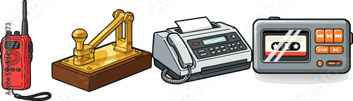 Vintage Communication Devices Collection