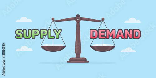 Balancing supply and demand an illustration of economic equilibrium