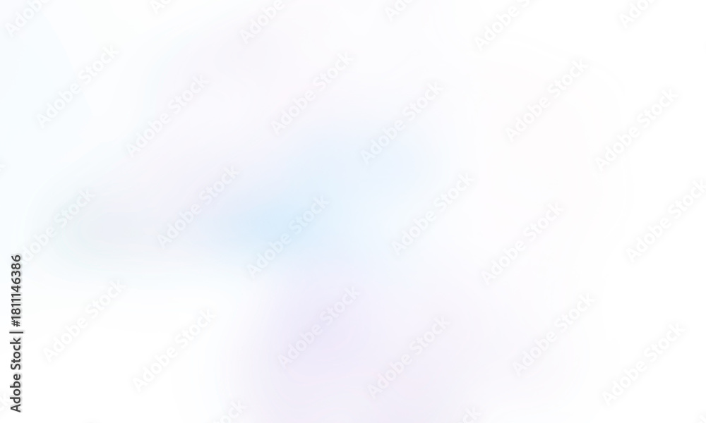 Fototapeta premium Soft Blurred Pastel Gradient Background with White, Subtle Blue, and Lavender Tones