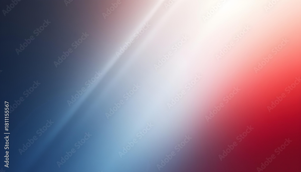 Obraz premium blue white red flag gradient abstract 3d wallpaper 