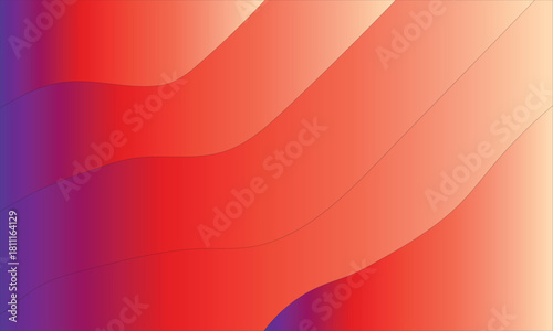 abstract red background with lines