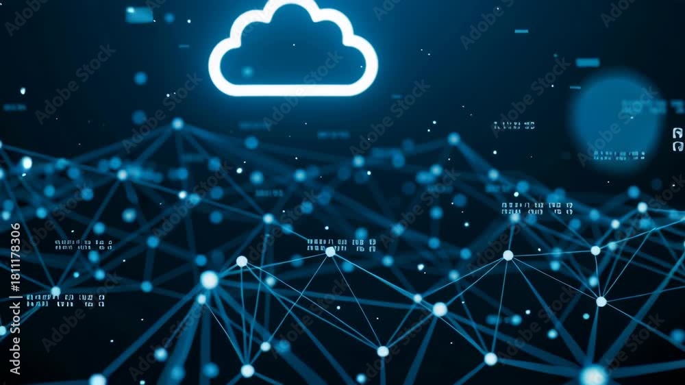 Edgecomputingnetworks cloud network data connection internet nodes ...