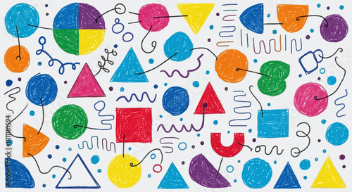 Colorful lines. Curved ribbons. Designed for poster or banner. Vector illustration