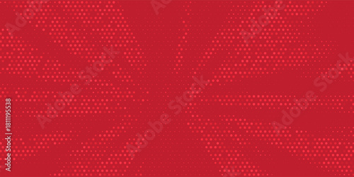 Abstract Red Fintech Financial Technology Background Pixel Pattern. Abstract Business Technology Science
