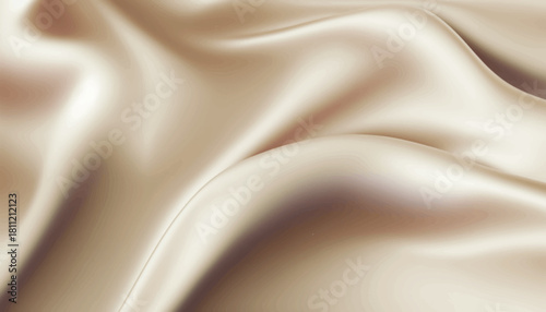 Light dropped elegant silk fabric background. Textile texture. Vector illustration	