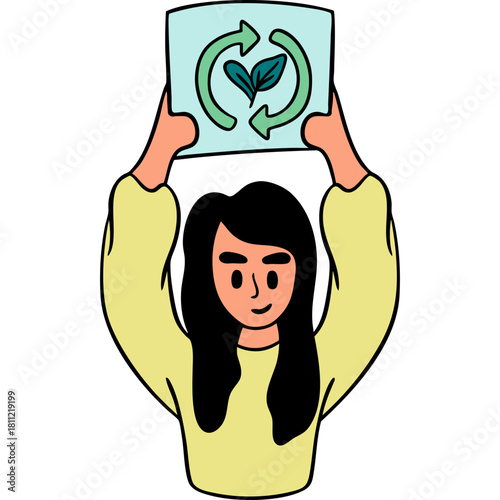 woman environment activist