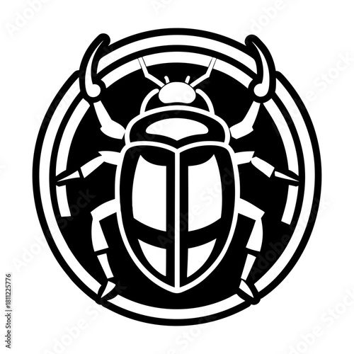 Glyph style icon showing a bug symbol