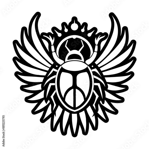 A filled style icon showing a bug logo