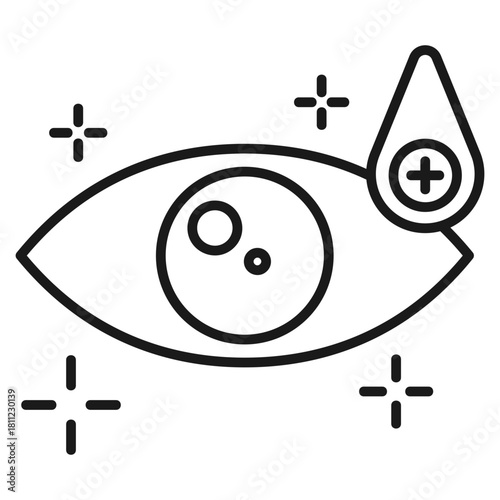 Vision Care Outline Icon