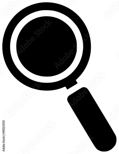 search illustration research silhouette magnifier logo glasses icon find outline lens magnification magnifying glass glass optical magnifying magnify business exploration shape for vector graphic back