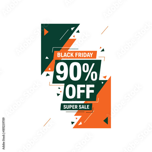 Limited time 90% off Black Friday super sale promotion for your store