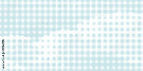 Dot white blue wave pattern screen gradient bright texture background. eps 10