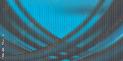blurry abstract with blue strips, vector background