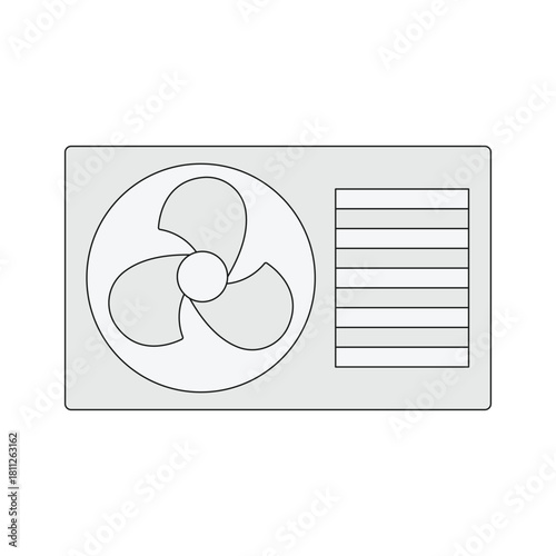 illustration of air conditioning unit