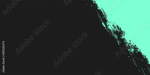 Vector background with burgundy and yellow gold grunge texture. Abstract two tone design, rough brushstroke divide. Ideal for bold banners, classic themes or sports concepts