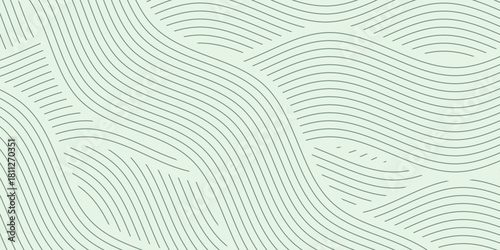 farm green banner, organic abstract background with fields. wavy green lines, natural organic products. ecology background. striped farmer green Pattern