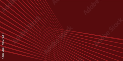 abstract composition in dark red tones with a pattern of intersecting diagonal lines vector