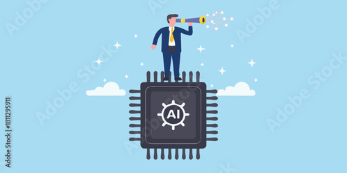 Ai visionary business leader foresees future with artificial intelligence technology