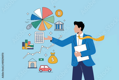 Financial planning, investment, asset management, wealth strategy