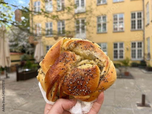 Cardamom Bun in Copenhagen, Denmark