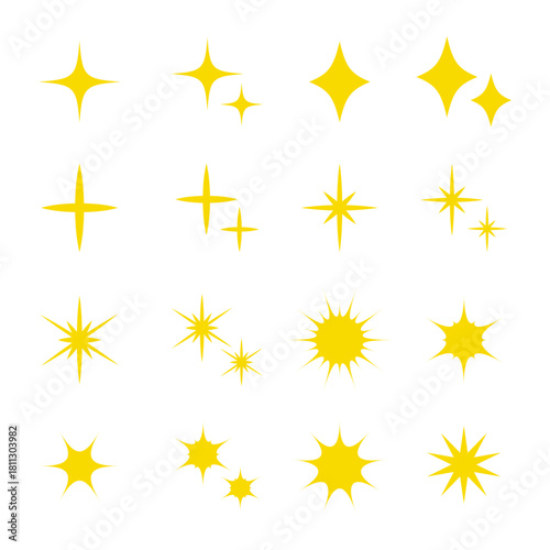 光のアイコンセット