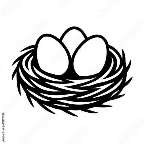 Viking Helmet with Horns Vector Icon - Norse Mythology, Warrior, and History Graphic