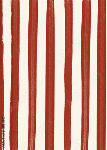 Hand drawn, hand painted PNG christmas classic plaid stripes background for cards, posters, invitations, banners. Quirky whimsical style