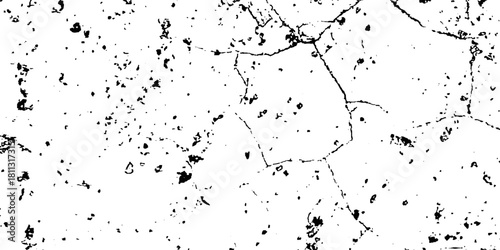 Grunge vintage white and black vector wall distressed dirty noise rust cracked pain background. messy dusty chalk splat dirt rusty noise overlay concrete wall texture background.	