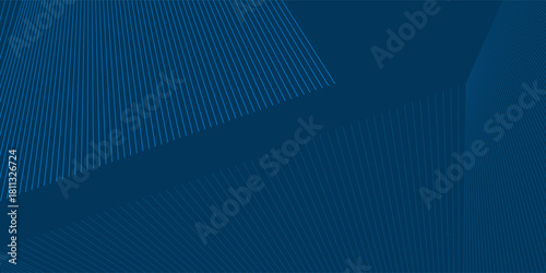A sleek blue abstract background with converging lines and smooth gradients. The dynamic design and subtle transitions create a visually appealing and versatile backdrop for various creative projects.