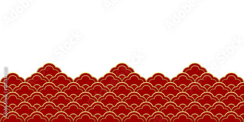 background chinese new year vector geometric ornament