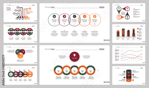 Ten Accounting Slide Templates Set