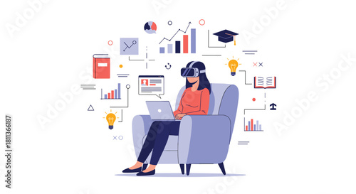 Immersive learning with VR technology, unlocking new educational horizons and business insights for future growth in the metaverse