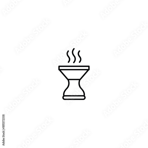 Traditional Mabkhara Incense Burner Icon