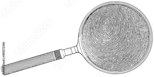 Inquisitive Lens: Eyepiece Curiosity | Clean, isolated vector art for creative projects.