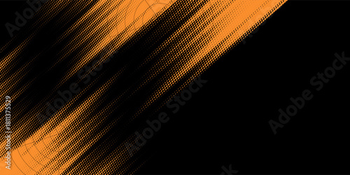 orange black brush Car sticker wrap pattern banner abstract sporty lines black orange color combination grunge brush pattern racing motorsport design.