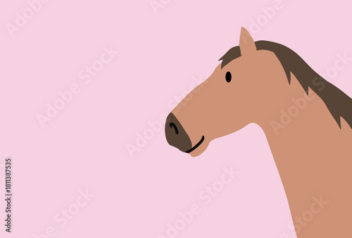 馬, 年賀状, 正月, 和風, 和柄, うま, 動物, イラスト, 干支, 年末, 新年, ベクター