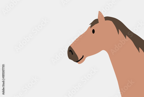 馬, 年賀状, 正月, 和風, 和柄, うま, 動物, イラスト, 干支, 年末, 新年, ベクター