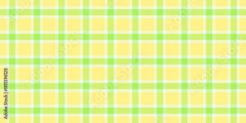 Arabic pattern plaid seamless, knit fabric texture textile. Heritage check background tartan vector in yellow and white colors.