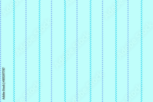 Prame texture lines background, dining room pattern stripe seamless. Affect textile vertical fabric vector in light and cyan colors.