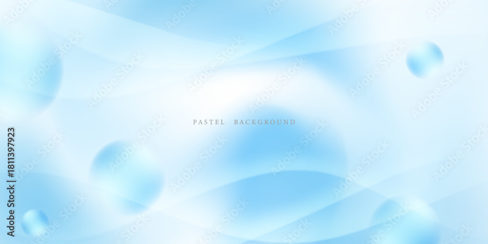 Fototapeta premium Pastel color liquid wave background, abstract, modern design vector illustration.