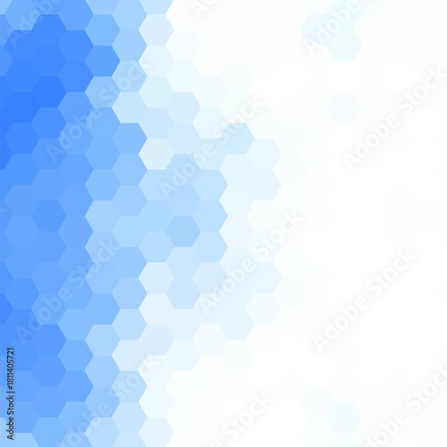 blue Honeycomb Abstract Background, Geometric Pattern. eps 10eps 10