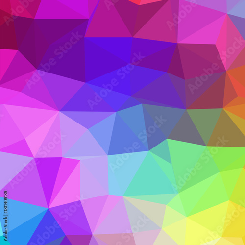Colorful bright geometric background. Raster Illustration. eps 10