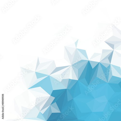 Blue hexagon background. Abstract illustration. Vector graphics. eps 10