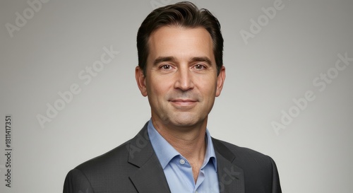 Professional Business Man Portrait Studio Shot