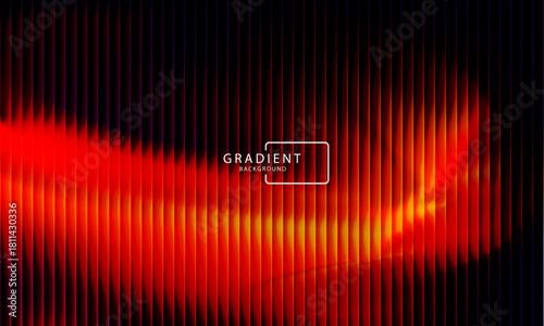 Futuristic neon gradient pattern with diagonal glowing lines blending smooth and radiant colors. Minimalistic abstract dark background perfect for creative digital tech designs. Vector illustration 