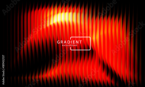 Futuristic neon gradient pattern with diagonal glowing lines blending smooth and radiant colors. Minimalistic abstract dark background perfect for creative digital tech designs. Vector illustration 