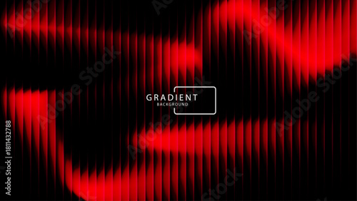 Futuristic neon gradient pattern with diagonal glowing lines blending smooth and radiant colors. Minimalistic abstract dark background perfect for creative digital tech designs. Vector illustration 