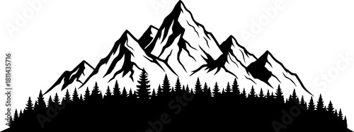 Majestic Mountain Silhouette Vector Collection

High Peak Black Mountain Outline Set

Adventure Landscape Mountain Silhouette Bundle